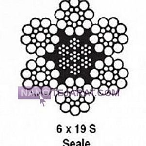 سیم بکسل جرثقیل و حفاری 6X19 سیم بکسل جرثقیل و حفاری 6X19